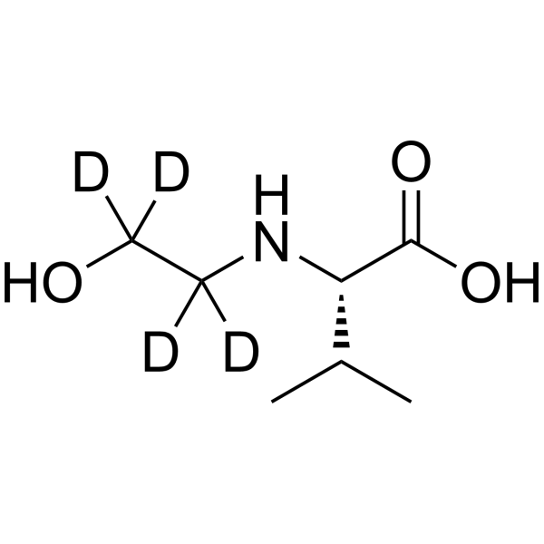 N-2-(Hydroxyethyl)-L-valine-d4 120398-50-7